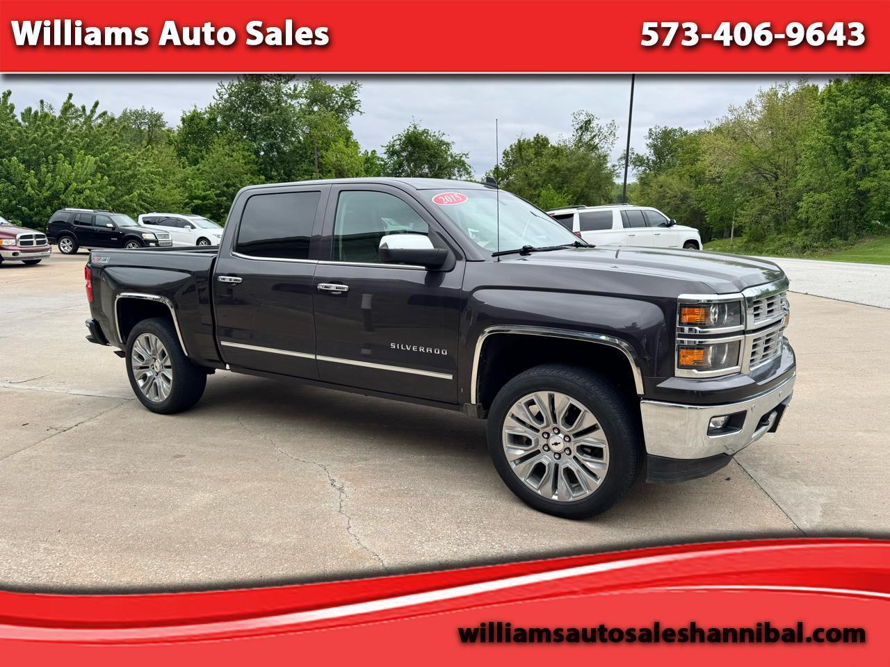 2015 Chevrolet Silverado 1500 4WD Crew Cab 143.5" LTZ