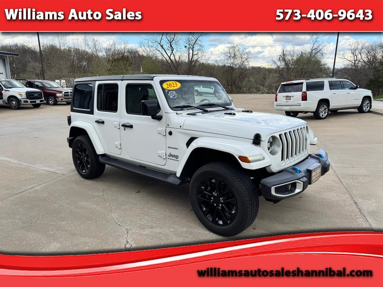 2023 Jeep Wrangler 4xe Unlimited Sahara