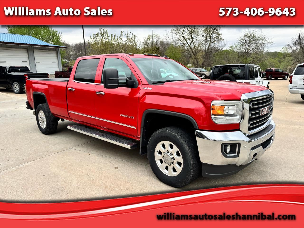 2015 GMC Sierra 3500HD SLT Crew Cab 4WD