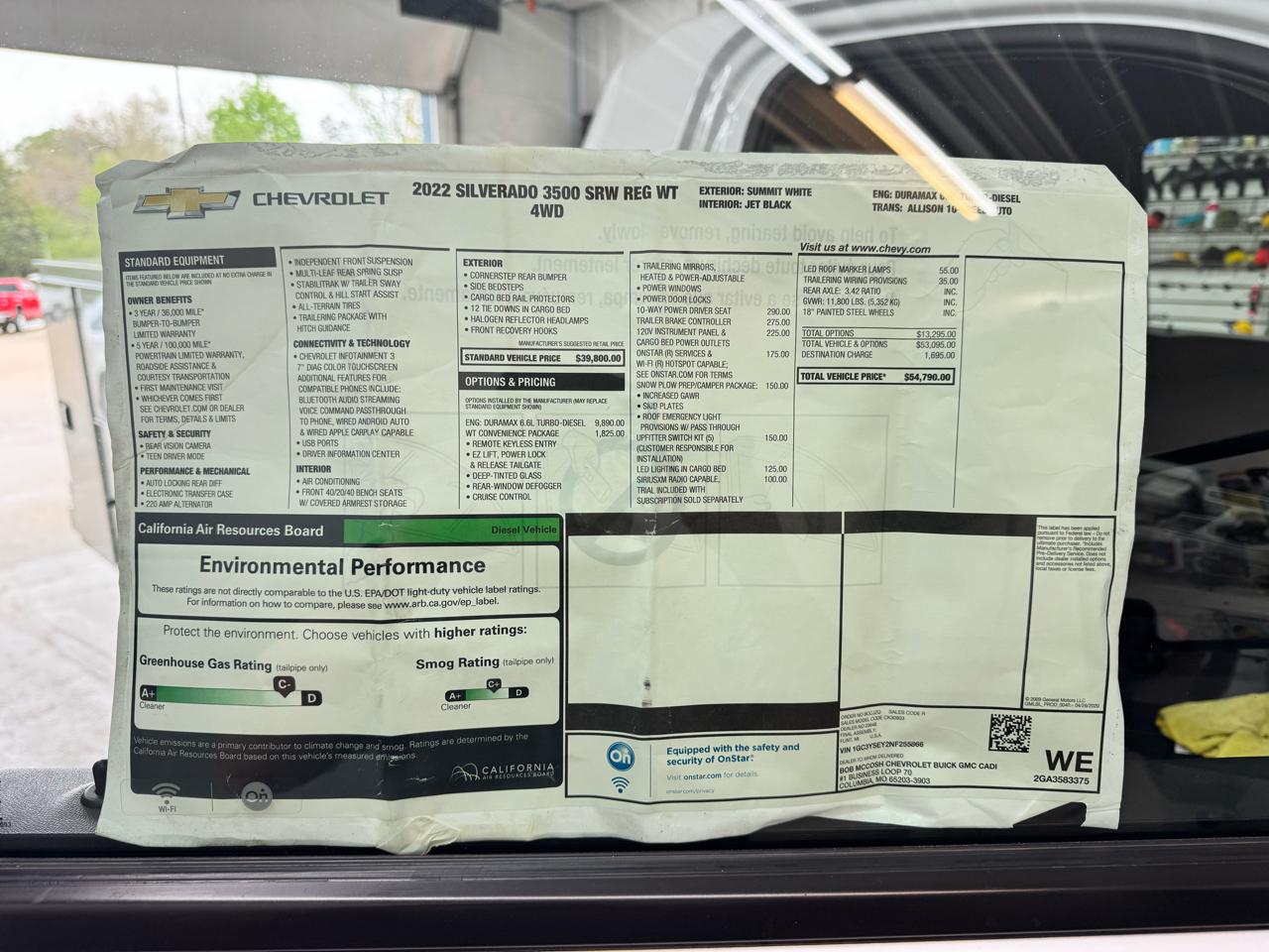 Chevrolet Silverado 3500HD Work Truck 4WD 2022