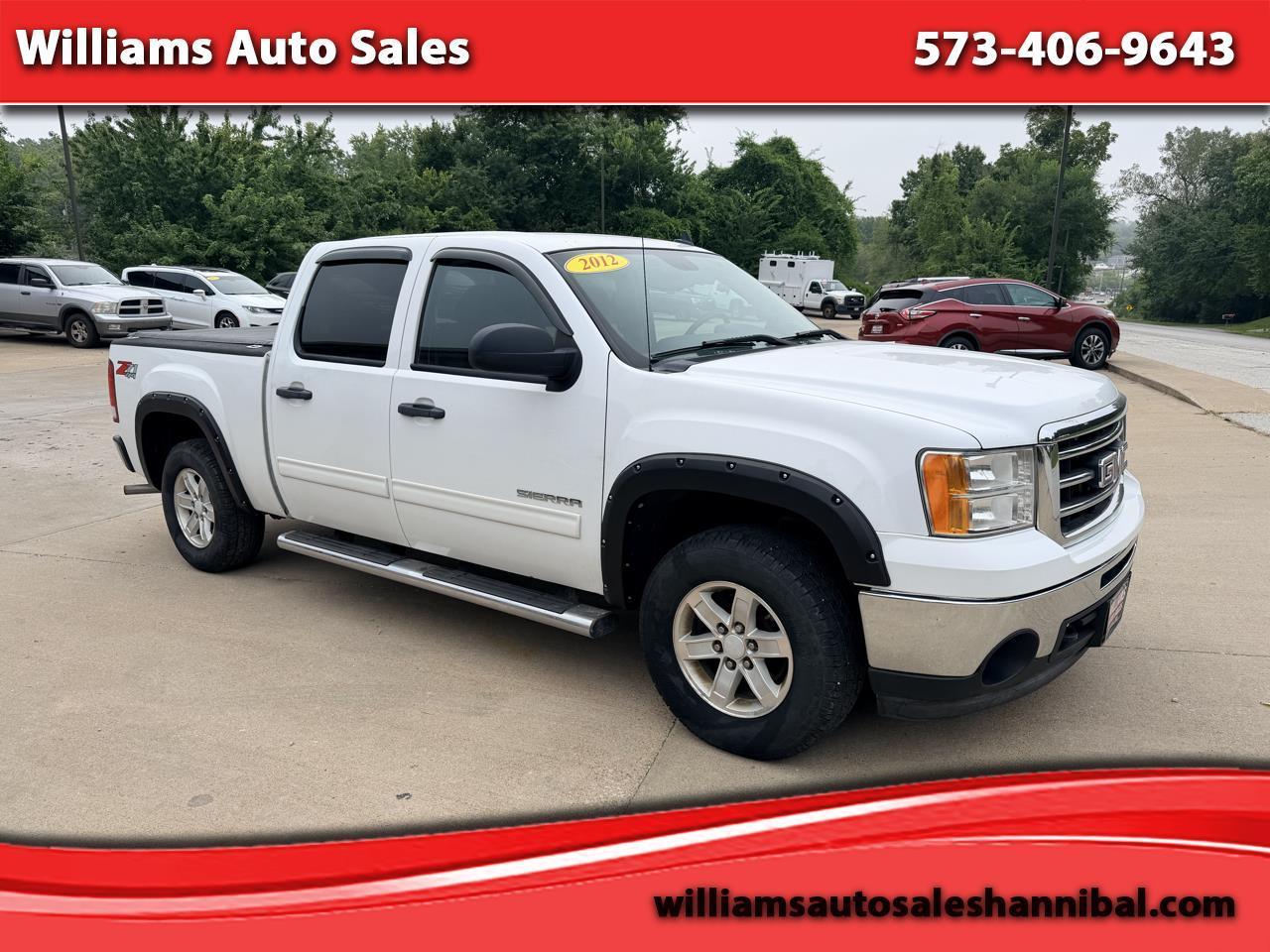 2012 GMC Sierra 1500 4WD Crew Cab 143.5" SLE