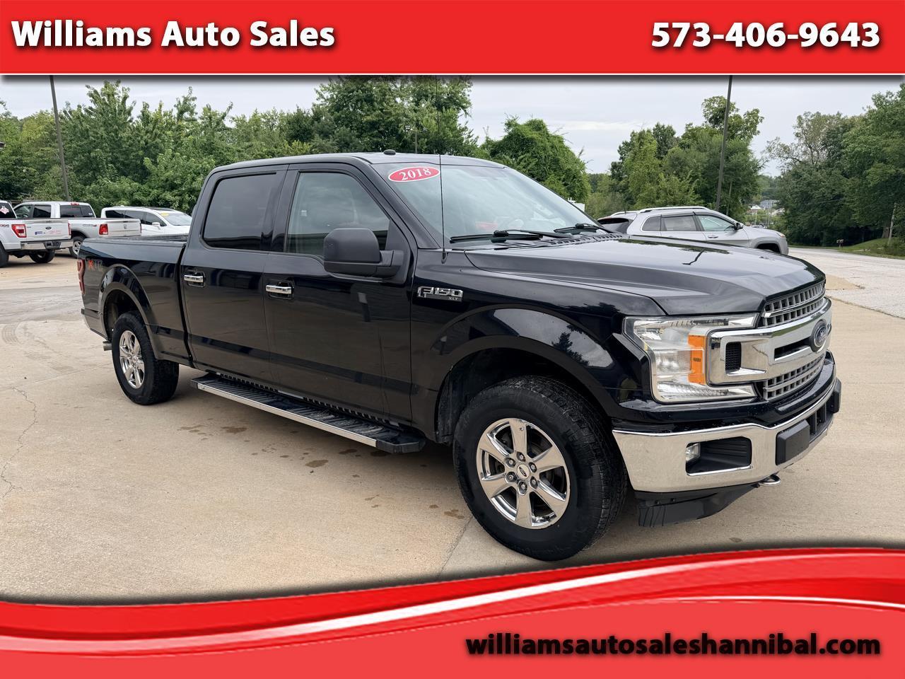 2018 Ford F-150 4WD SuperCrew 139" XLT
