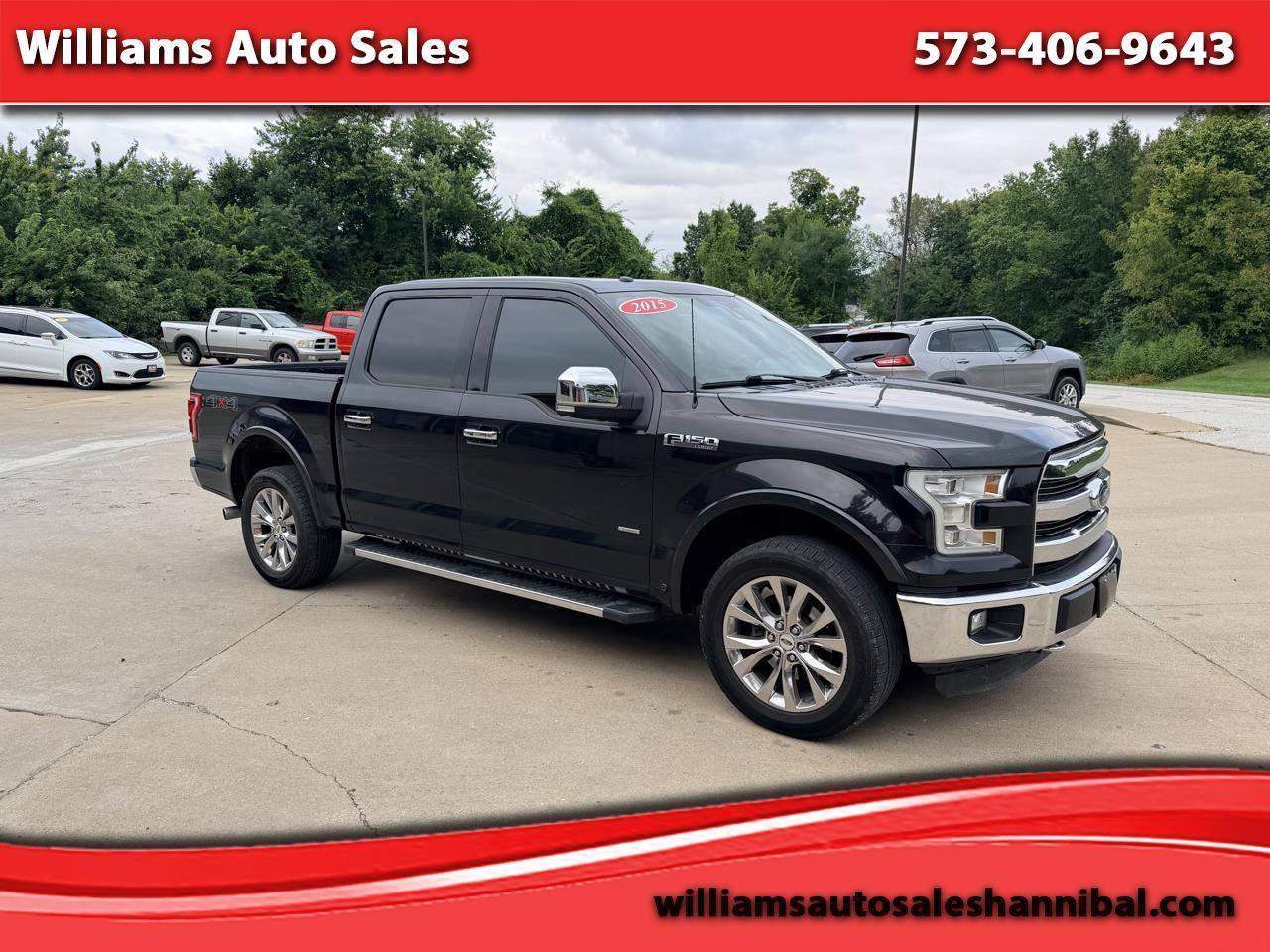 2015 Ford F-150 Lariat SuperCrew Short Bed 4WD