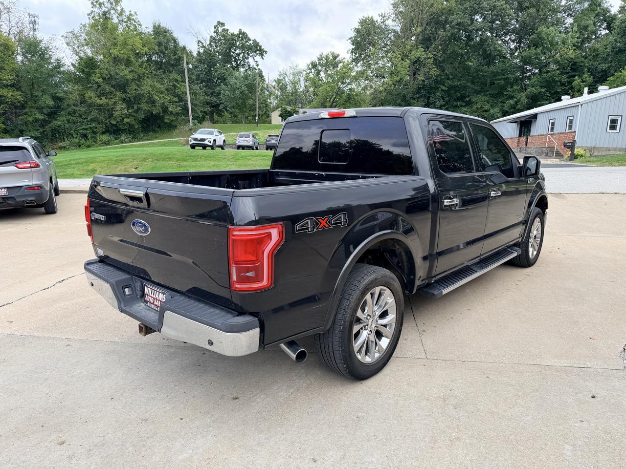 Ford F-150 Lariat SuperCrew Short Bed 4WD 2015