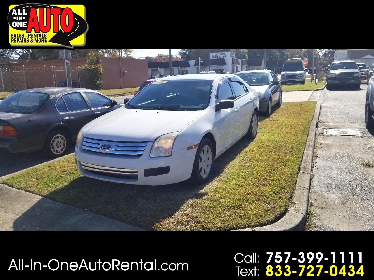 Ford Fusion 4dr Sdn I4 S FWD 2008