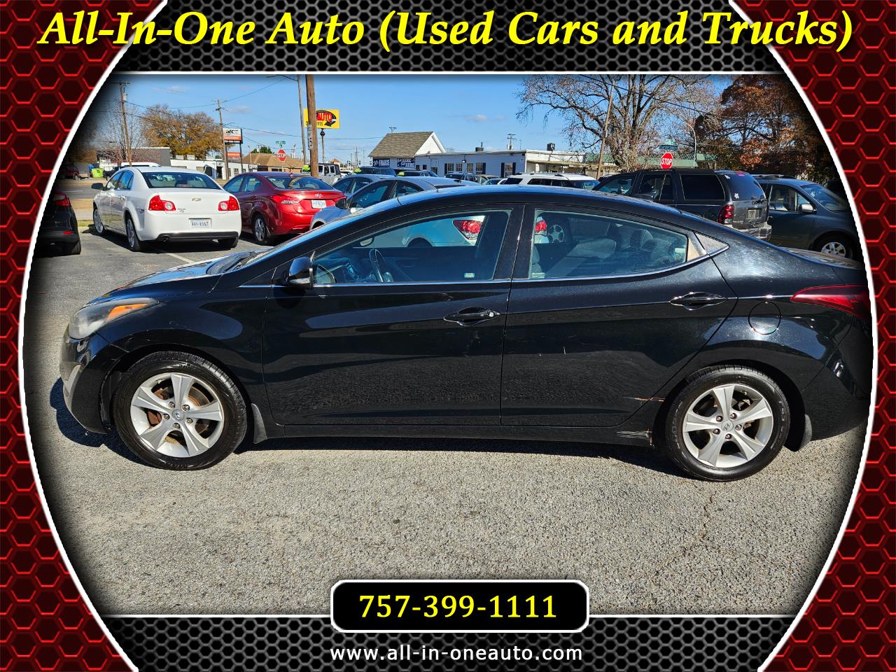 2016 Hyundai Elantra 4dr Sdn Auto Value Edition (Alabama Plant)