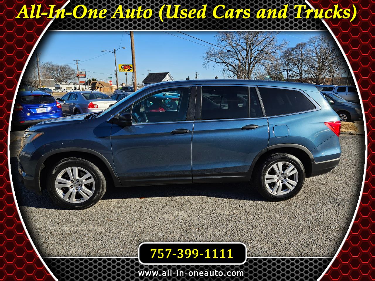 Honda Pilot 2WD 4dr LX 2016