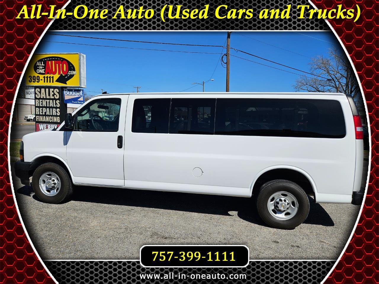 2024 Chevrolet Express Passenger RWD 3500 155" LS
