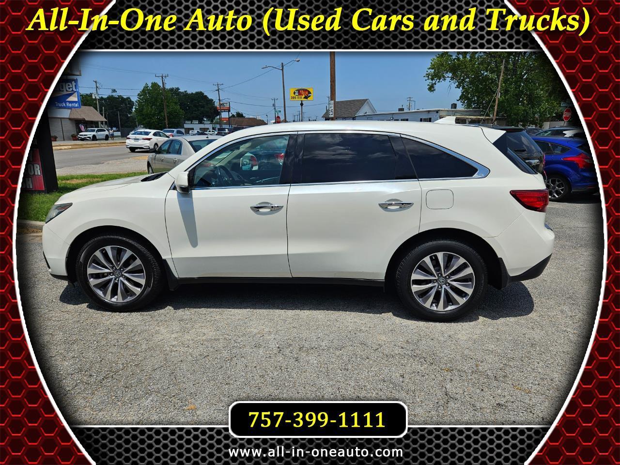 2014 Acura MDX FWD 4dr Tech Pkg