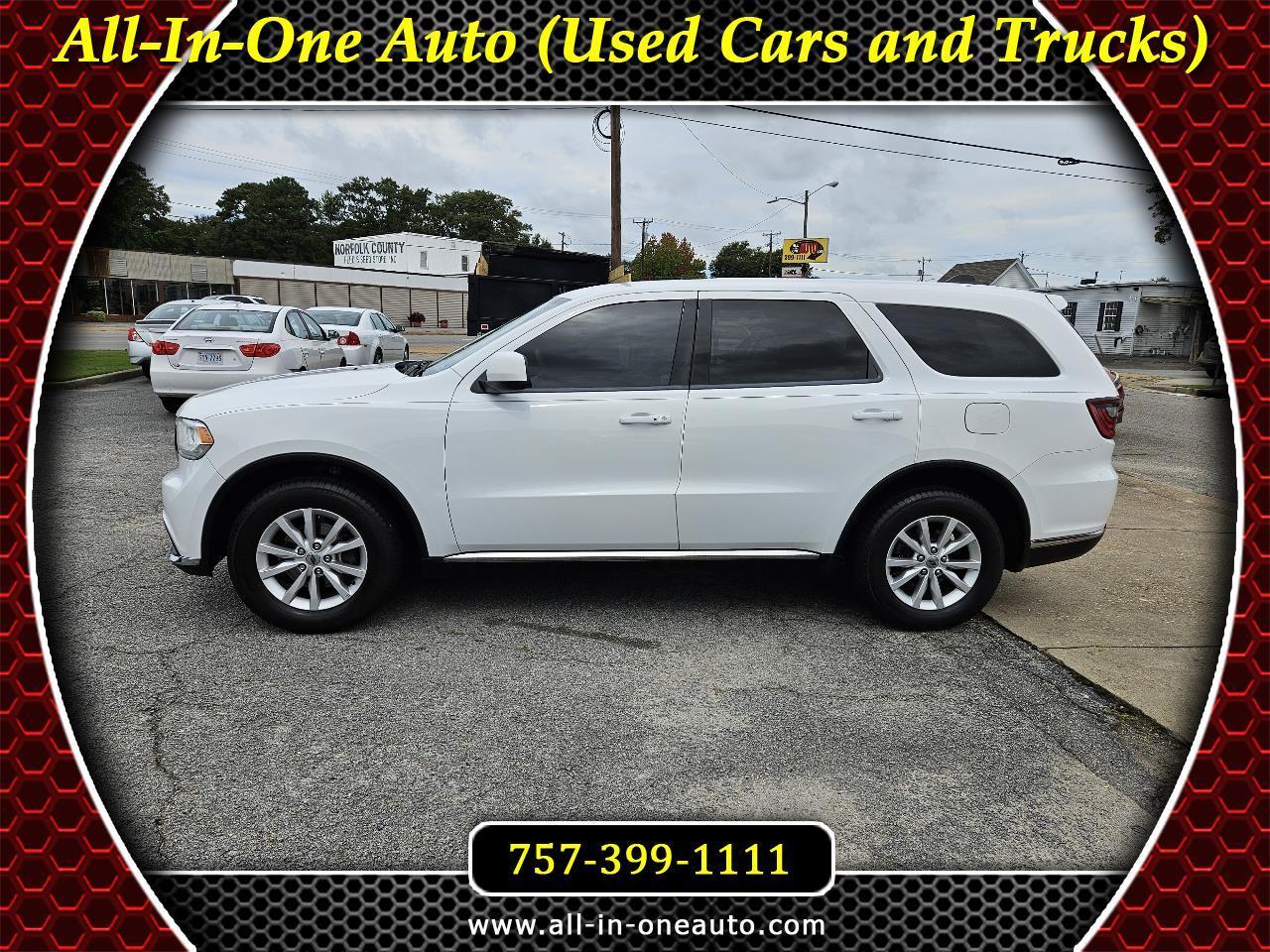 2019 Dodge Durango SXT AWD
