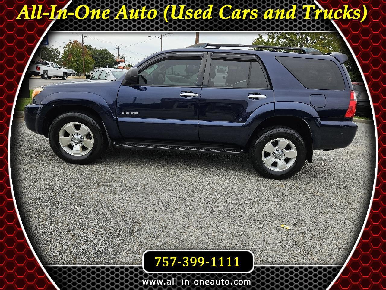 2008 Toyota 4Runner 4WD 4dr V8 Sport (Natl)