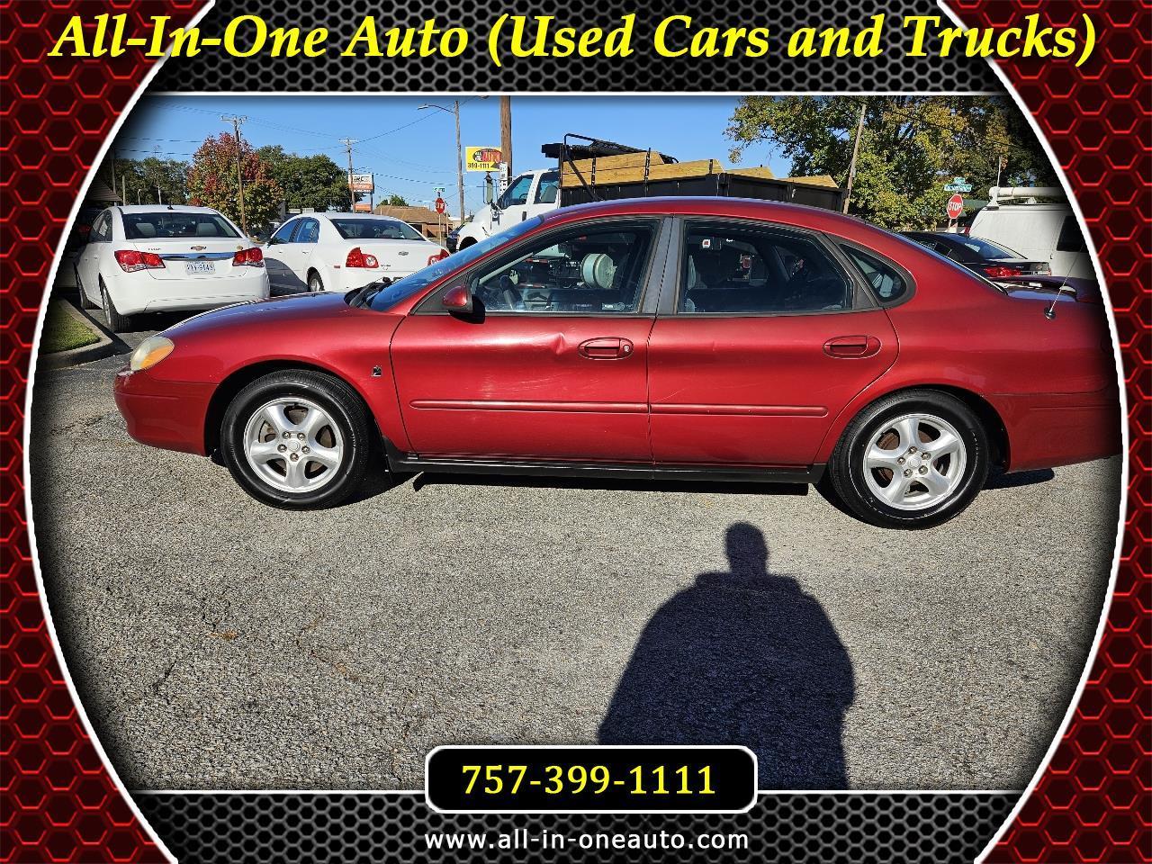 2002 Ford Taurus 4dr Sdn SES Standard FFV