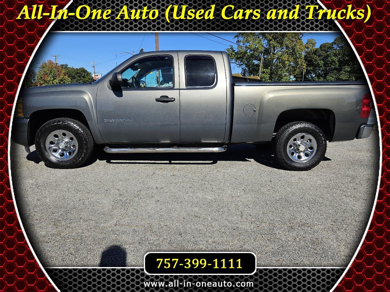 2011 Chevrolet Silverado 1500 4WD Ext Cab 143.5" LS