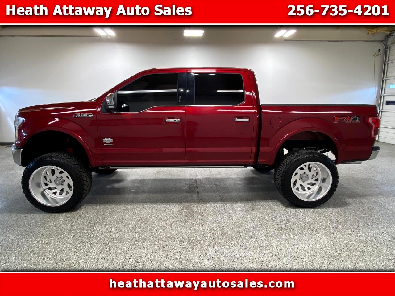 2015 Ford F-150 King Ranch Crew Cab 4WD FX4