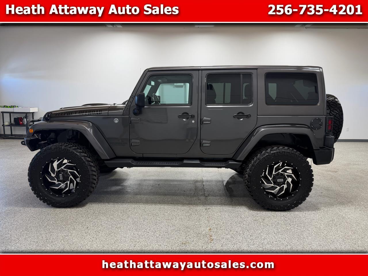 2017 Jeep Wrangler Unlimited Smoky Mountain 4WD