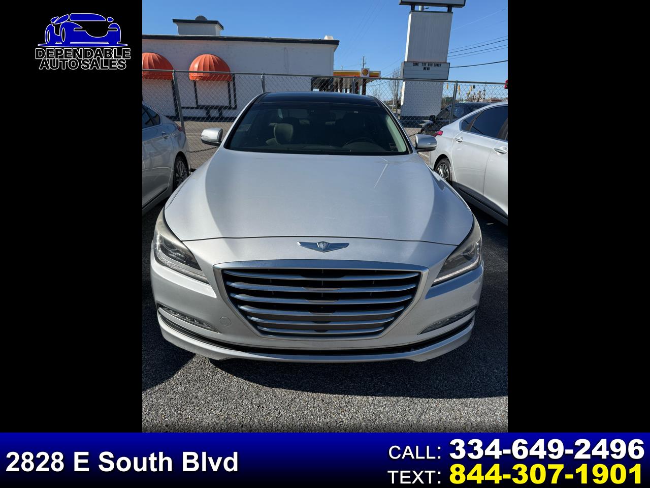 2016 Hyundai Genesis 3.8L