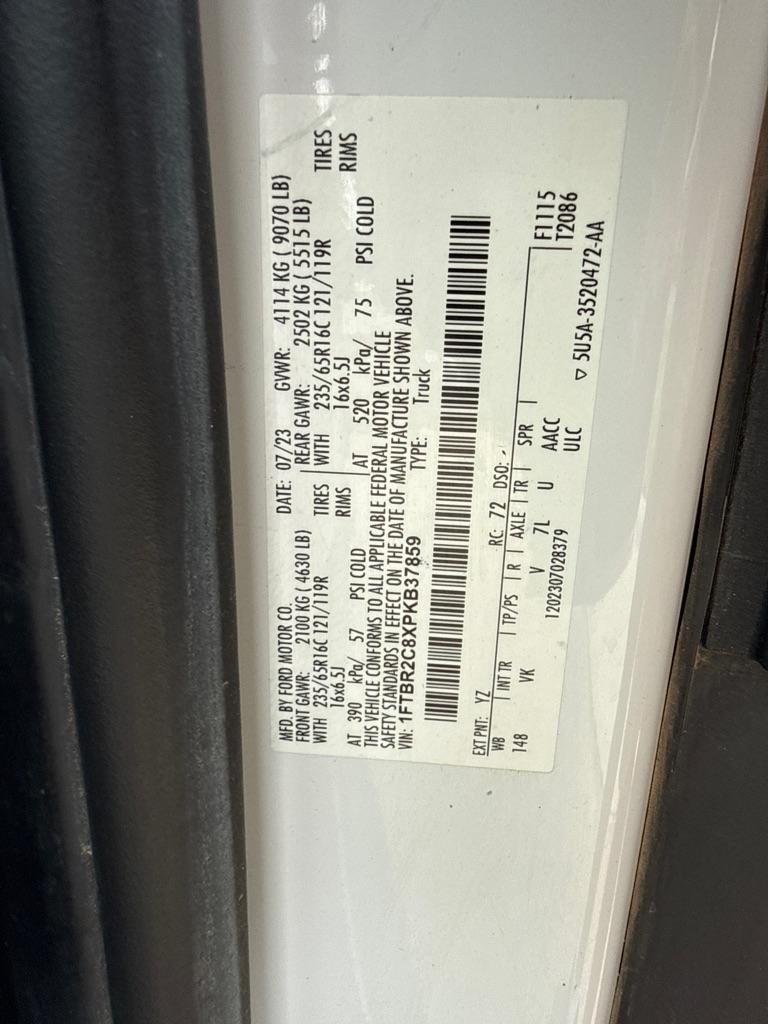 Ford Transit 250 Van Med. Roof w/Sliding Pass. 148-in. WB 2023