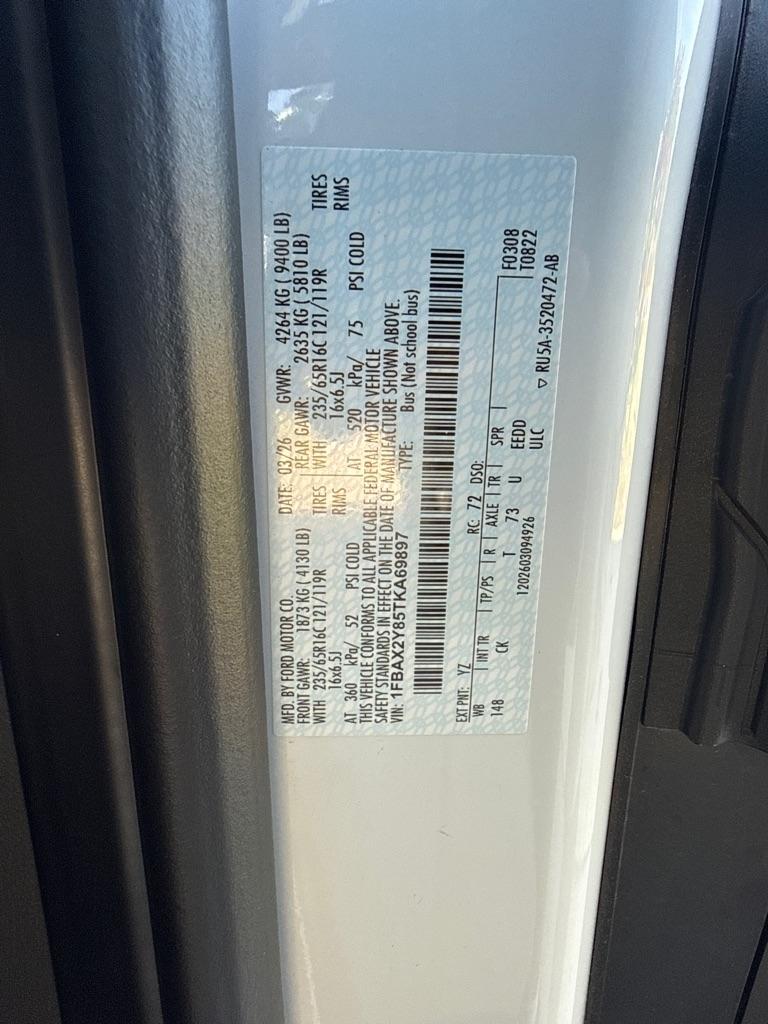 Ford Transit 350 Wagon Low Roof XL w/Sliding Pass. 148-in. WB 2026