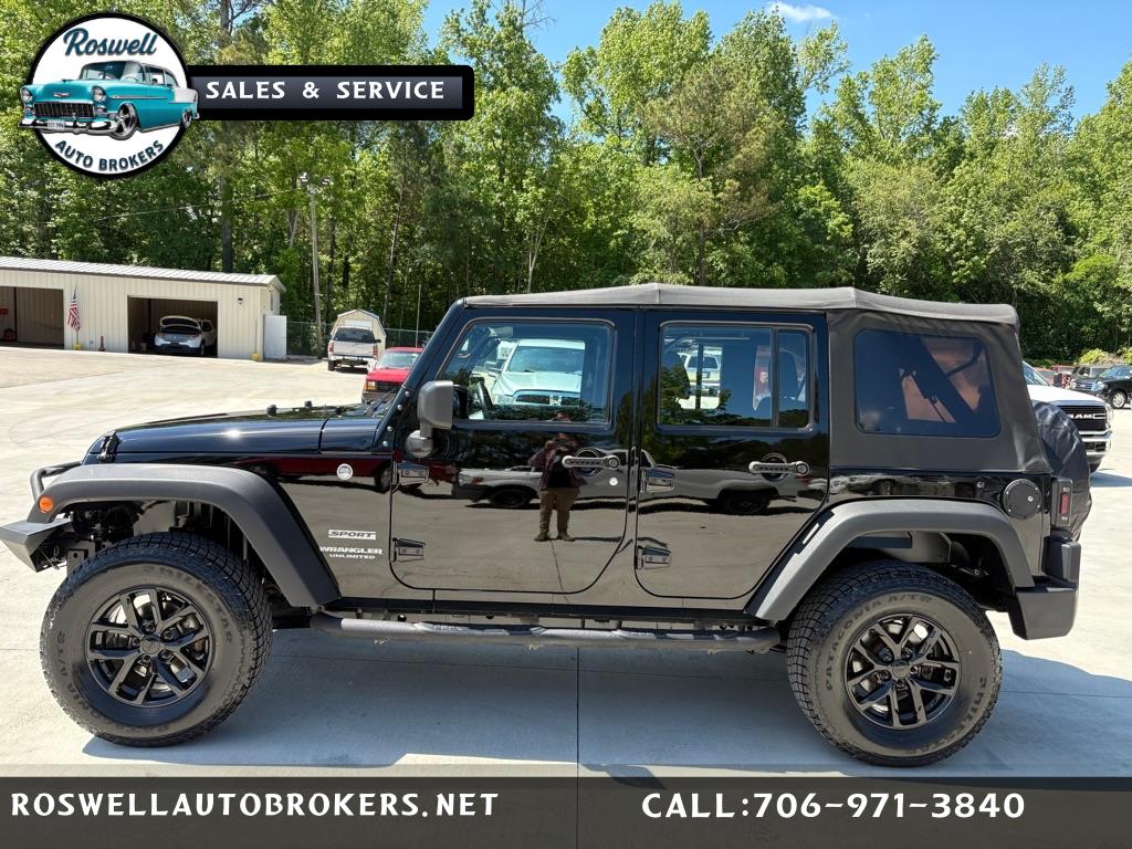 2016 Jeep Wrangler Unlimited Sport 4WD
