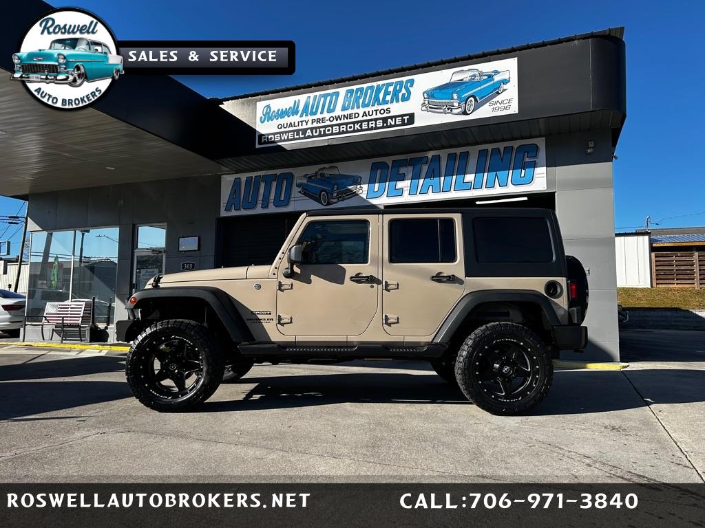 2016 Jeep Wrangler Unlimited Sport 4WD