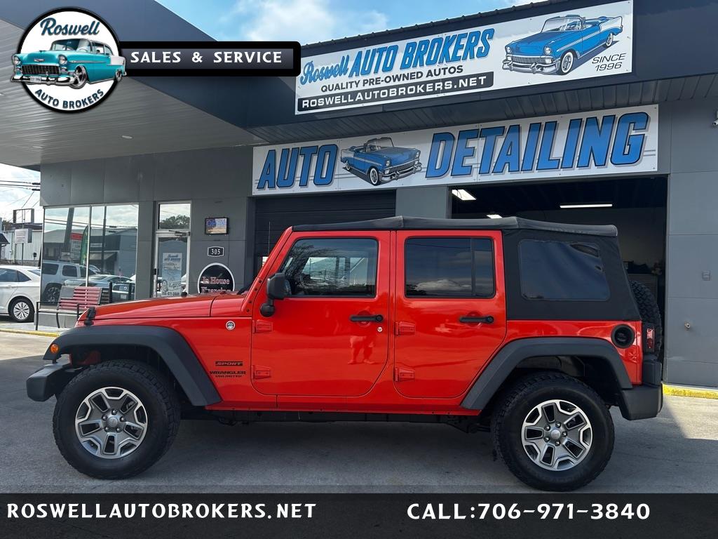 2015 Jeep Wrangler Unlimited Sport 4WD