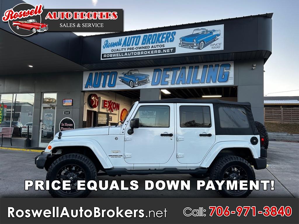 2015 Jeep Wrangler Unlimited Sahara 4WD