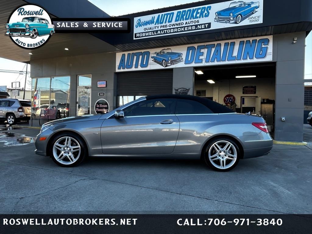 2012 Mercedes-Benz E-Class E350 Cabriolet