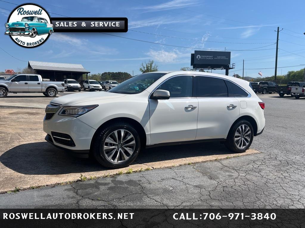 2016 Acura MDX SH-AWD 9-Spd AT w/Tech Package