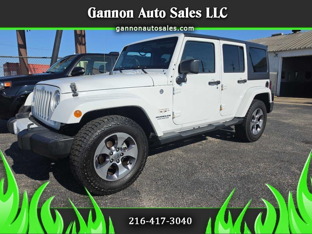 2016 Jeep Wrangler Unlimited Sahara 4WD