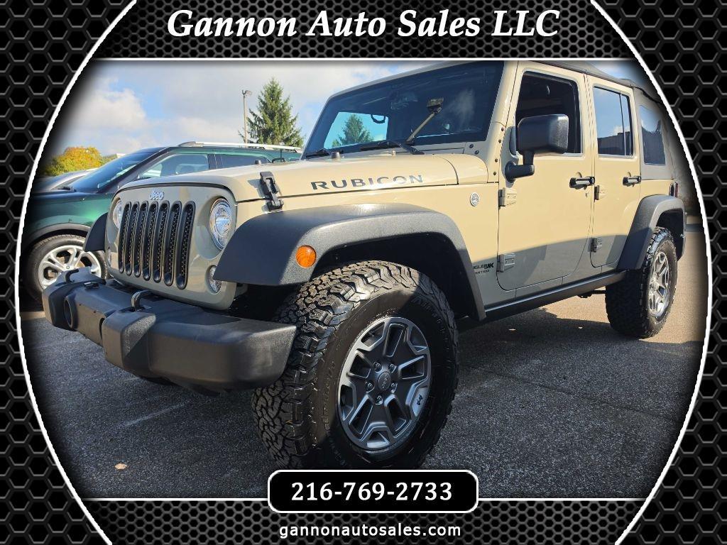 Jeep Wrangler JK Unlimited Rubicon 4WD 2018