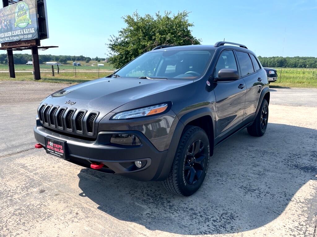 Used 17 Jeep Cherokee Trailhawk 4wd For Sale In Wever Ia Footers Auto Sales Inc