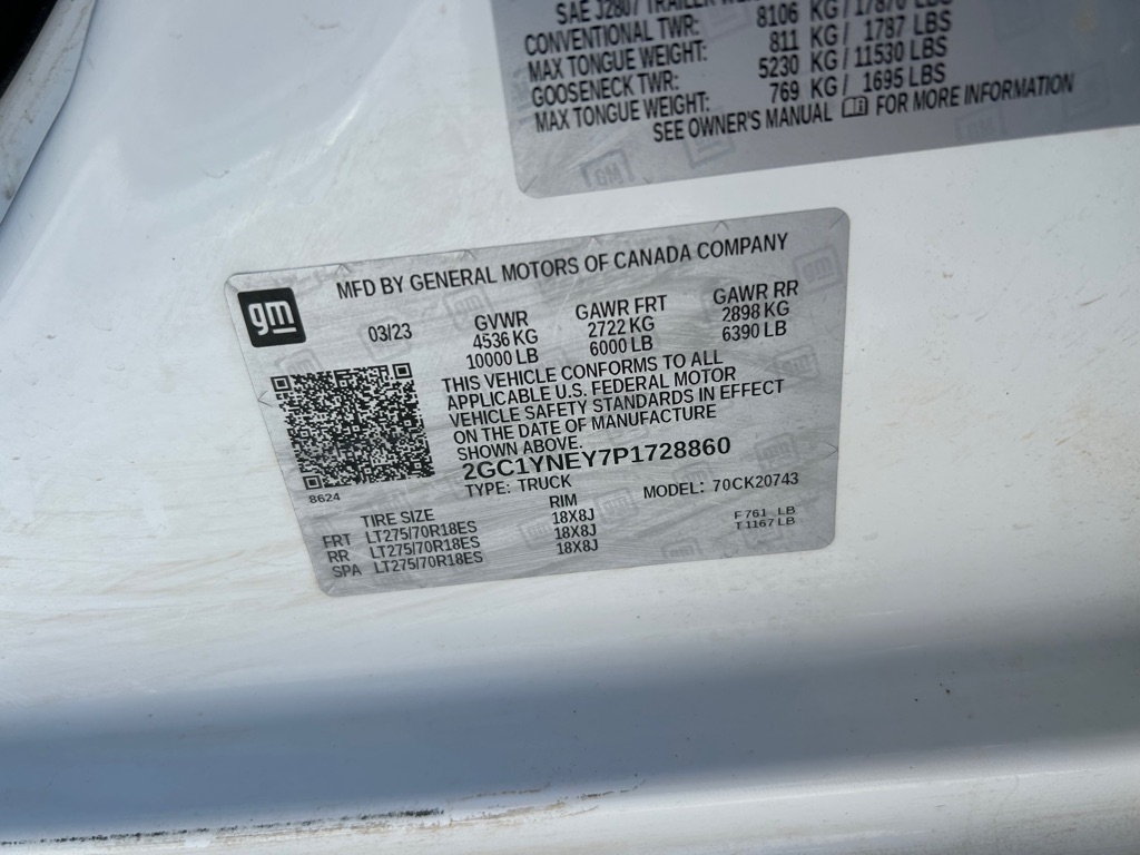 Chevrolet Silverado 2500HD  2023