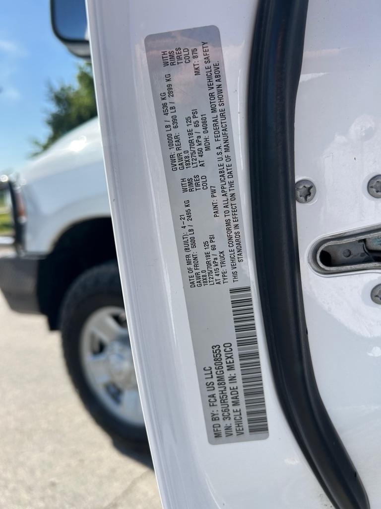RAM 2500  2021