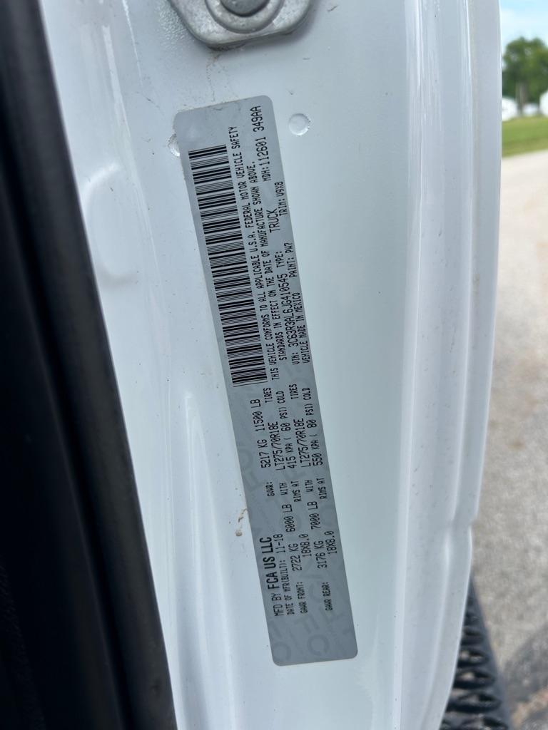RAM 3500  2018