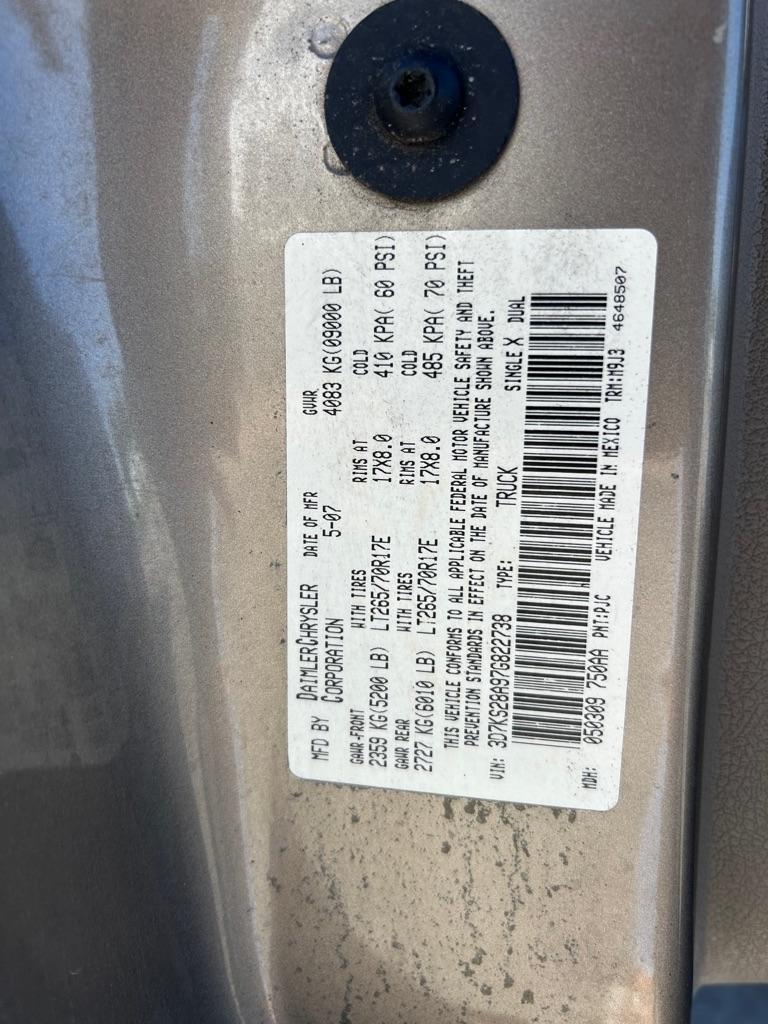 Dodge Ram 2500  2007