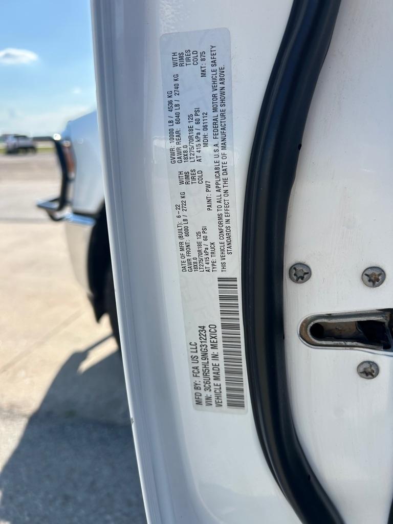 RAM 2500  2022