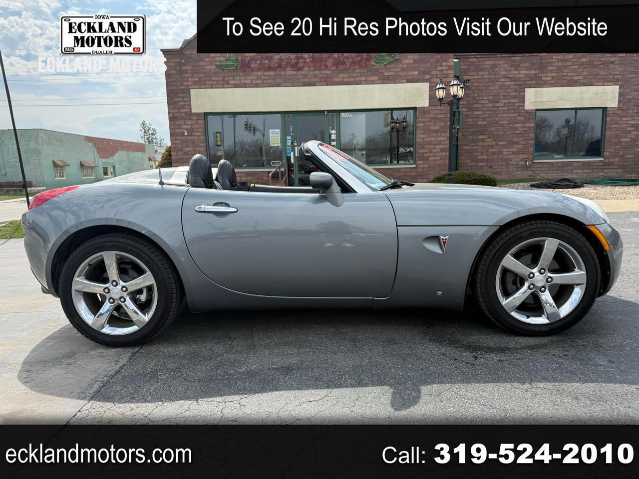 2007 Pontiac Solstice 2dr Convertible