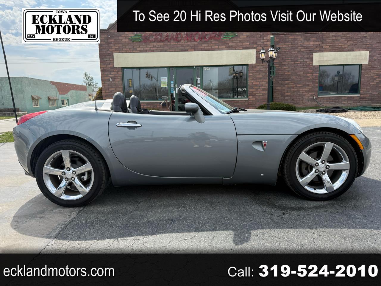 2007 Pontiac Solstice 2dr Convertible