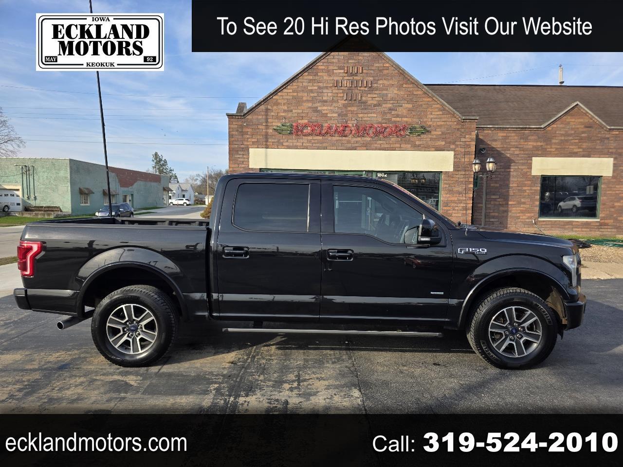 2015 Ford F-150 4WD SuperCrew 145" XL