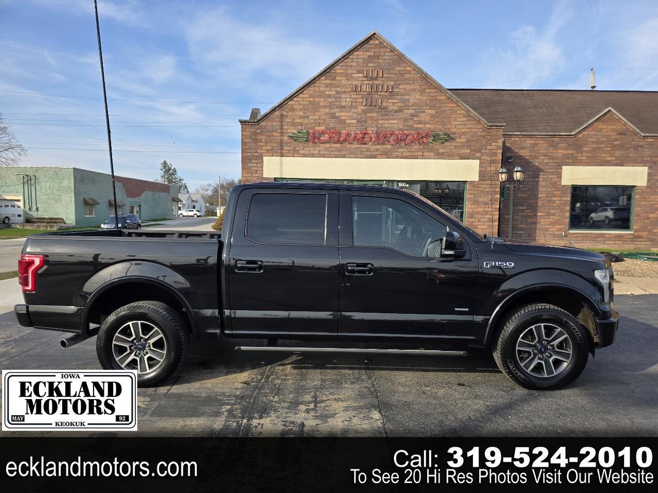 2015 Ford F-150 4WD SuperCrew 139" Lariat