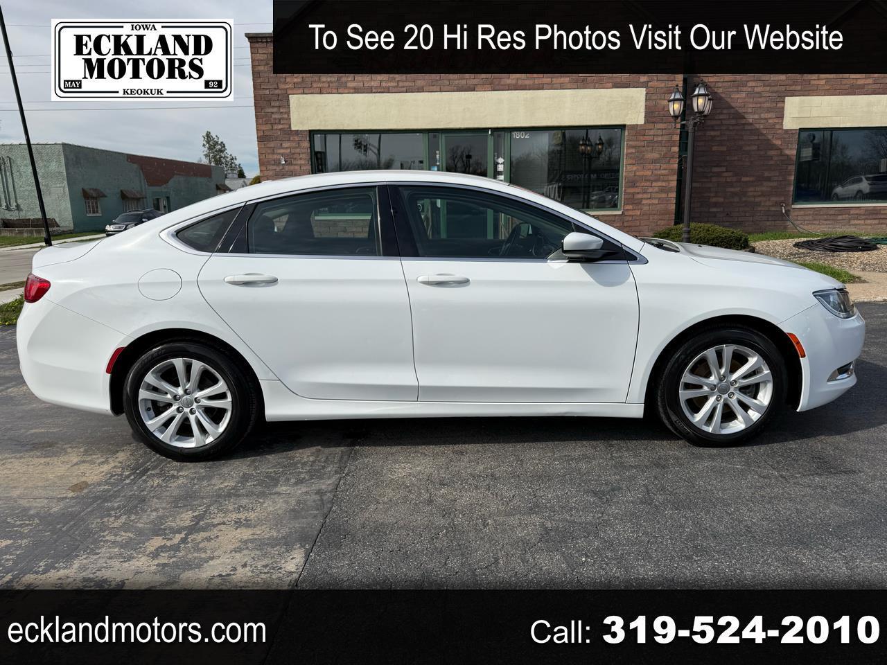 2016 Chrysler 200 4dr Sdn Limited FWD