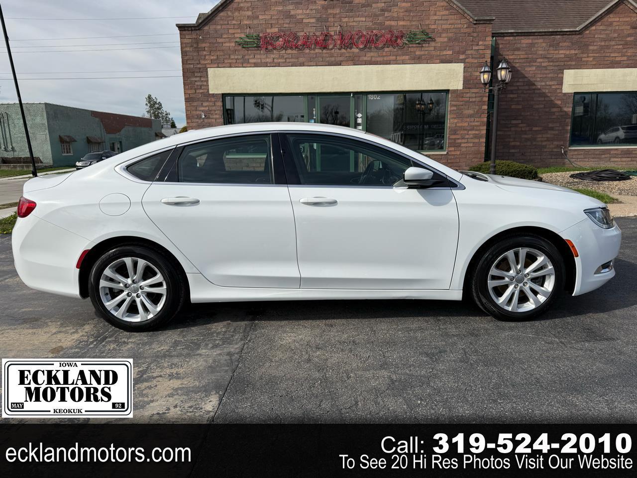 2016 Chrysler 200 4dr Sdn Limited FWD