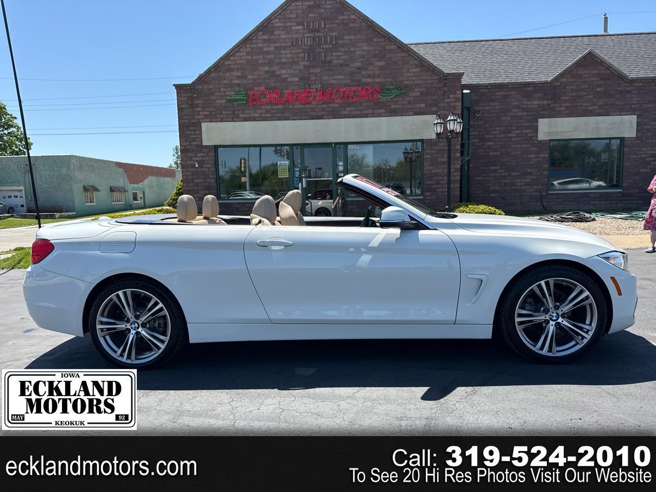 2017 BMW 4 Series 430i xDrive Convertible