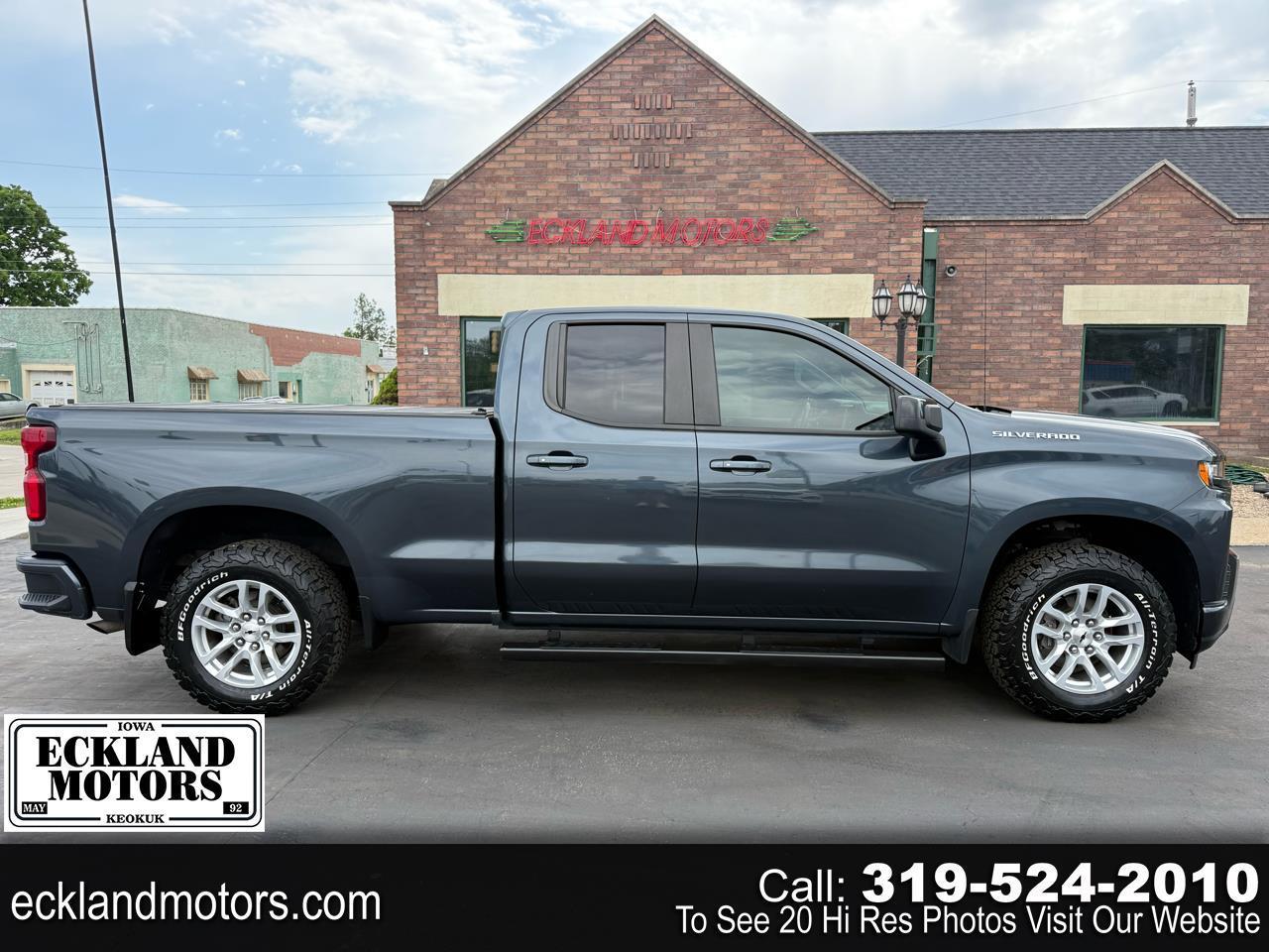 2019 Chevrolet Silverado 1500 4WD Extended Cab RST