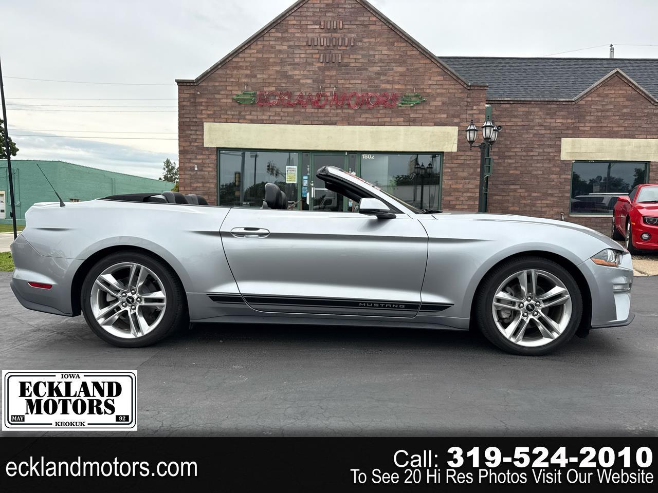 2020 Ford Mustang EcoBoost Convertible