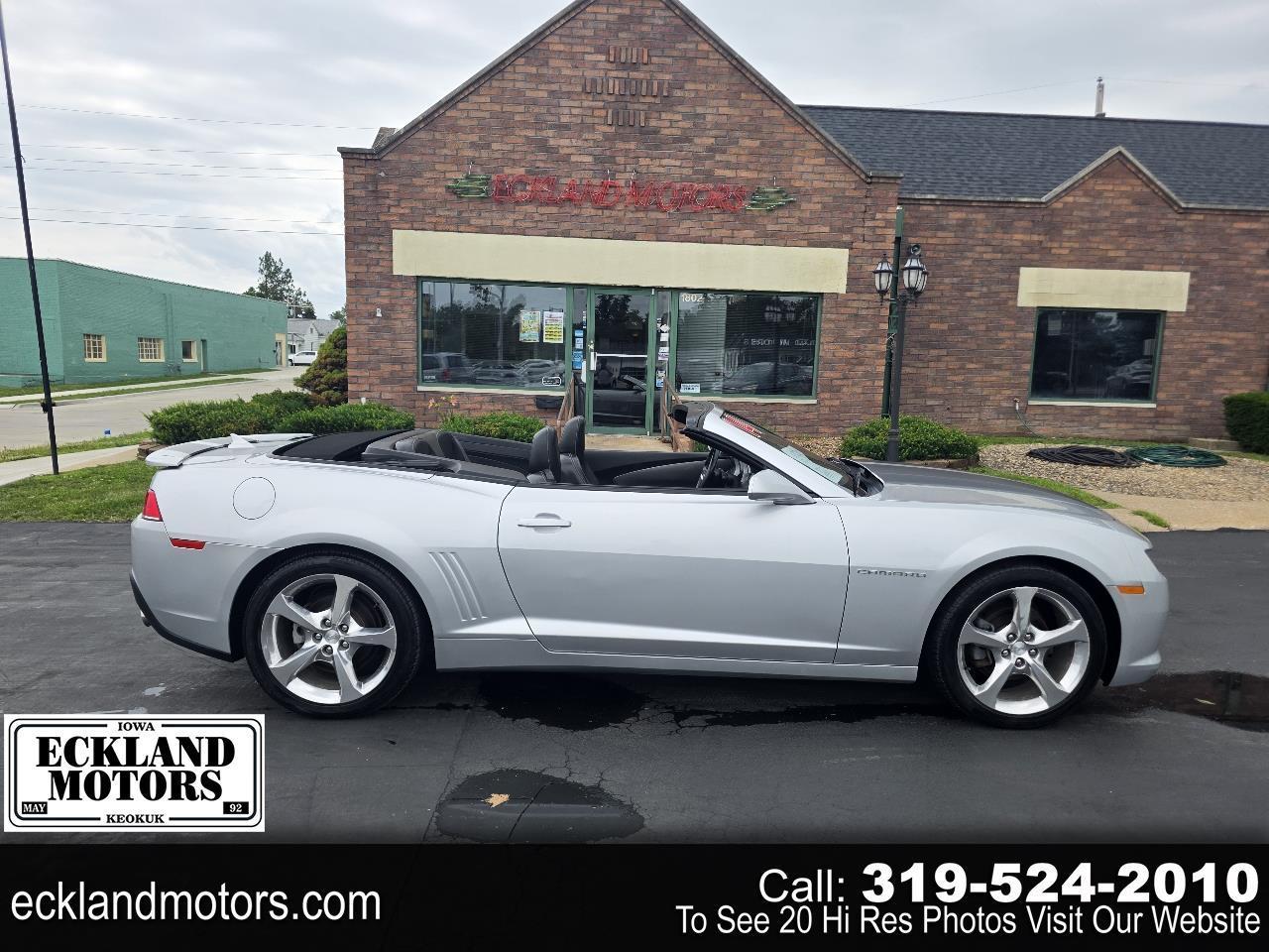 2014 Chevrolet Camaro 2dr Conv LT w/2LT