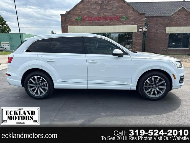 White 2018 Audi Q7 SUV / Crossover All-Wheel Drive Automatic