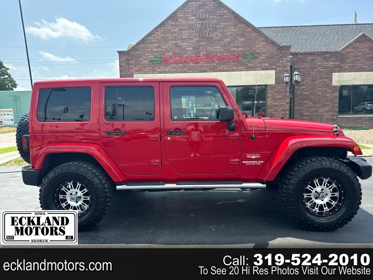 2012 Jeep Wrangler Unlimited 4WD 4dr Sahara