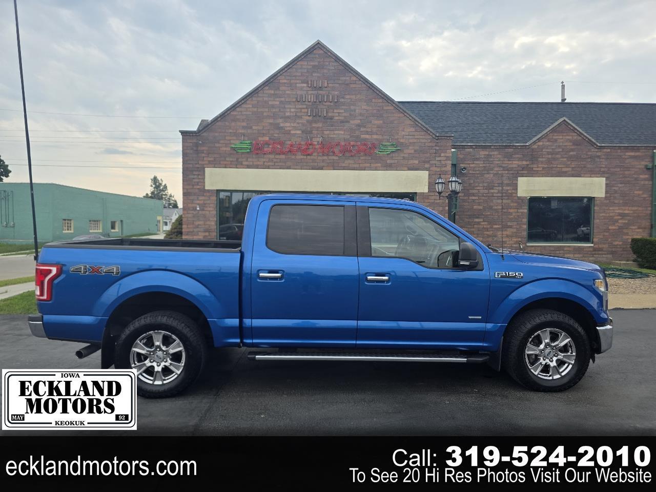 2015 Ford F-150 4WD SuperCrew XLT