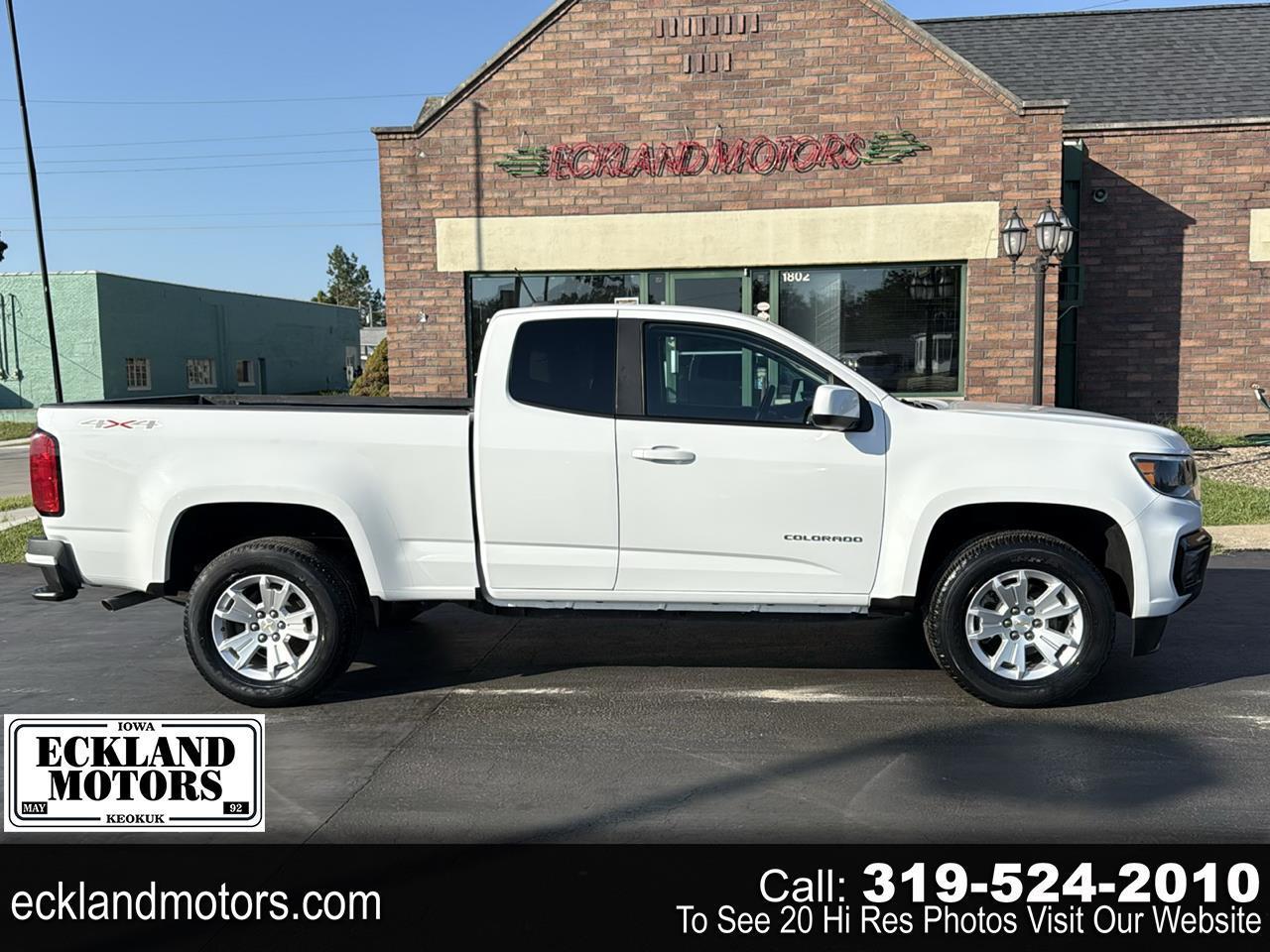2022 Chevrolet Colorado 4WD Ext Cab LT